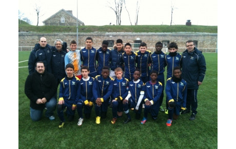 Les U15 en 1/4 de finale de la Coupe